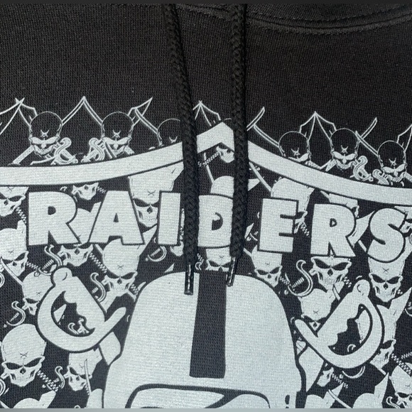 New Wot Las Vegas Raiders Pullover Sweater Size Large Men’s. - Picture 6 of 12